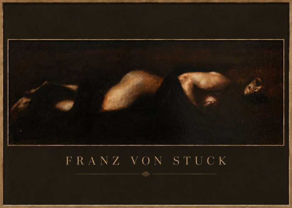 Franz von Stuck Der Schlaf No4 - Plakát