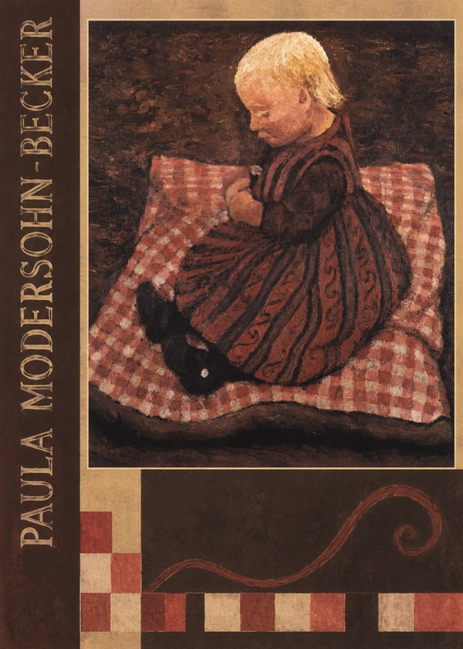 Paula Modersohn-Becker Girl with Flower No2 - Plakát