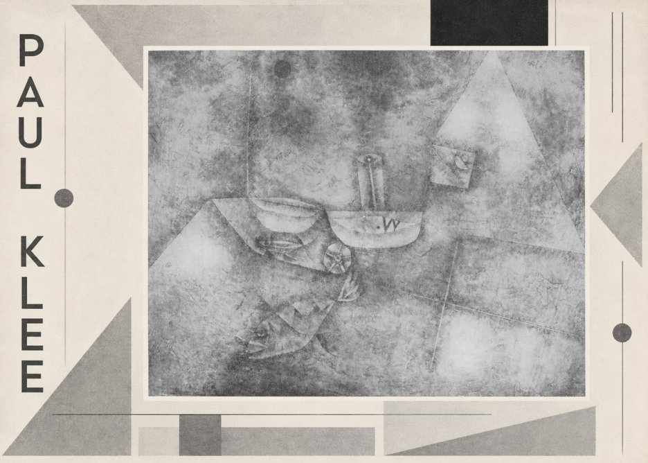 Paul Klee Boats at the Shore No2 - Plakát