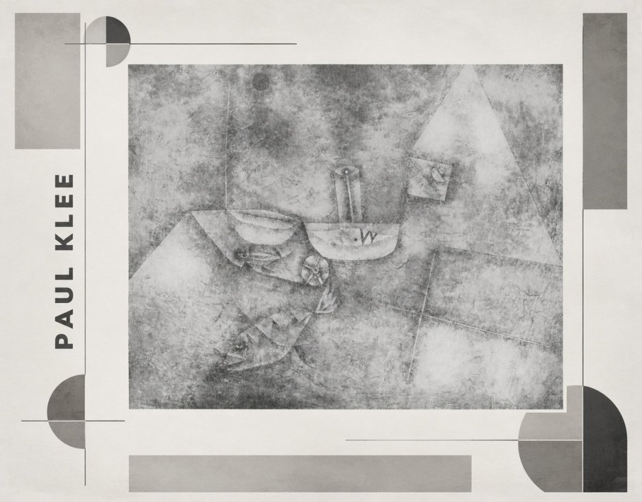 Paul Klee Boats at the Shore No4 - Plakát