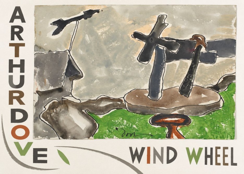 Arthur Dove Wind Wheel No3 - Plakát