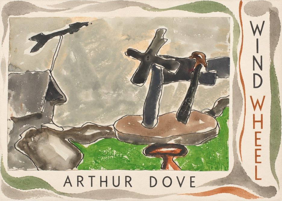 Arthur Dove Wind Wheel No5 - Plakát