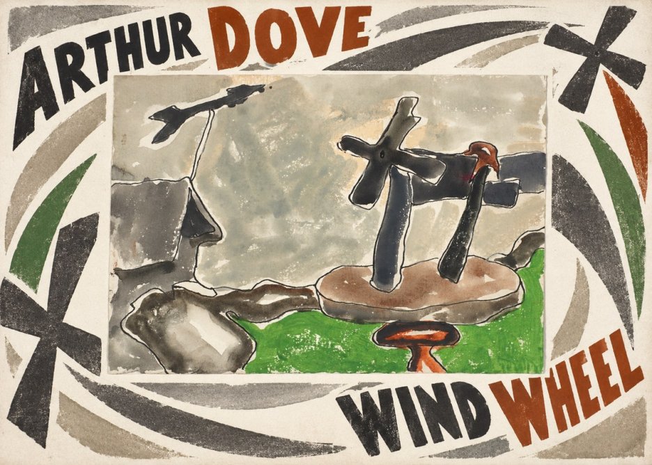 Arthur Dove Wind Wheel No6 - Plakát