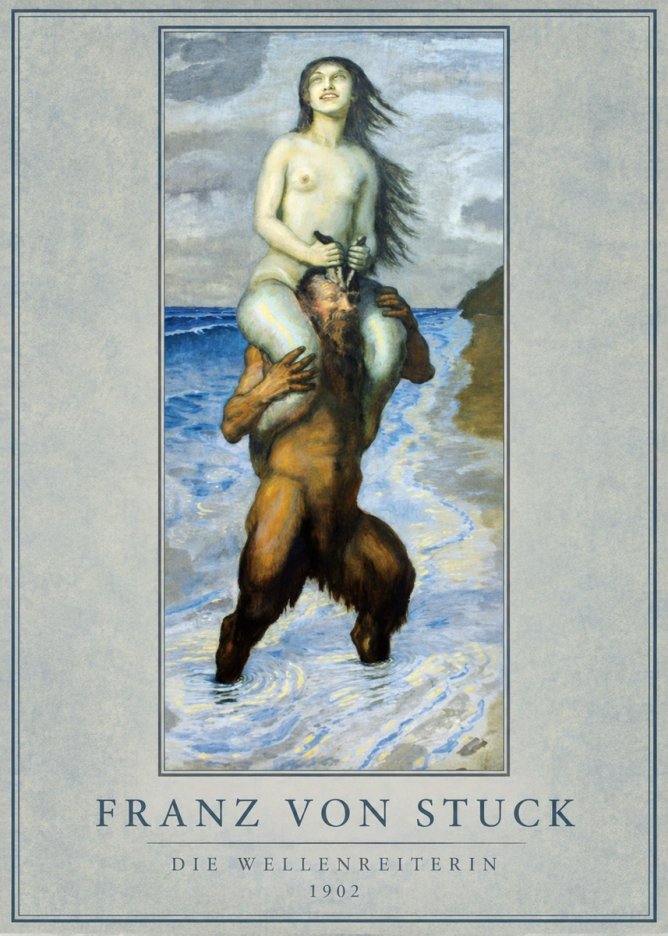 Franz von Stuck The Birth of Venus No4 - Plakát