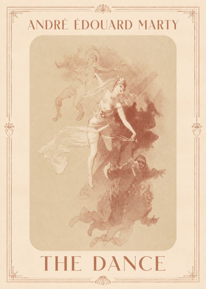 André Édouard Marty The Dance No1 - Plakát