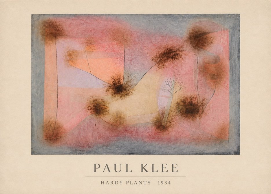 Paul Klee Hardy Plants II No4 - Plakát