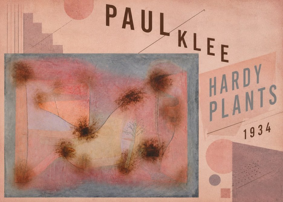 Paul Klee Hardy Plants II No5 - Plakát