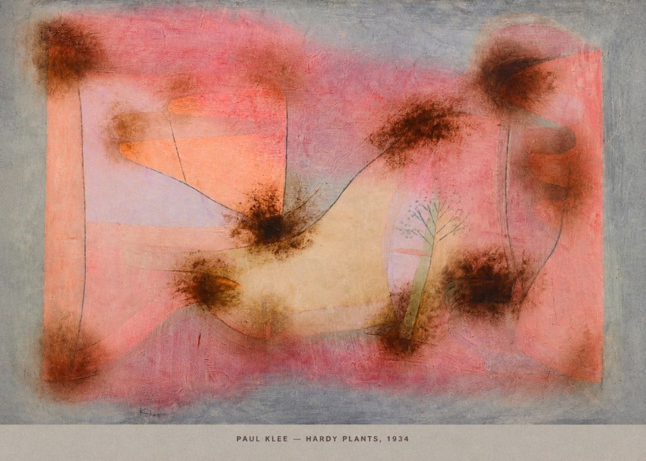 Paul Klee Hardy Plants II No6 - Plakát
