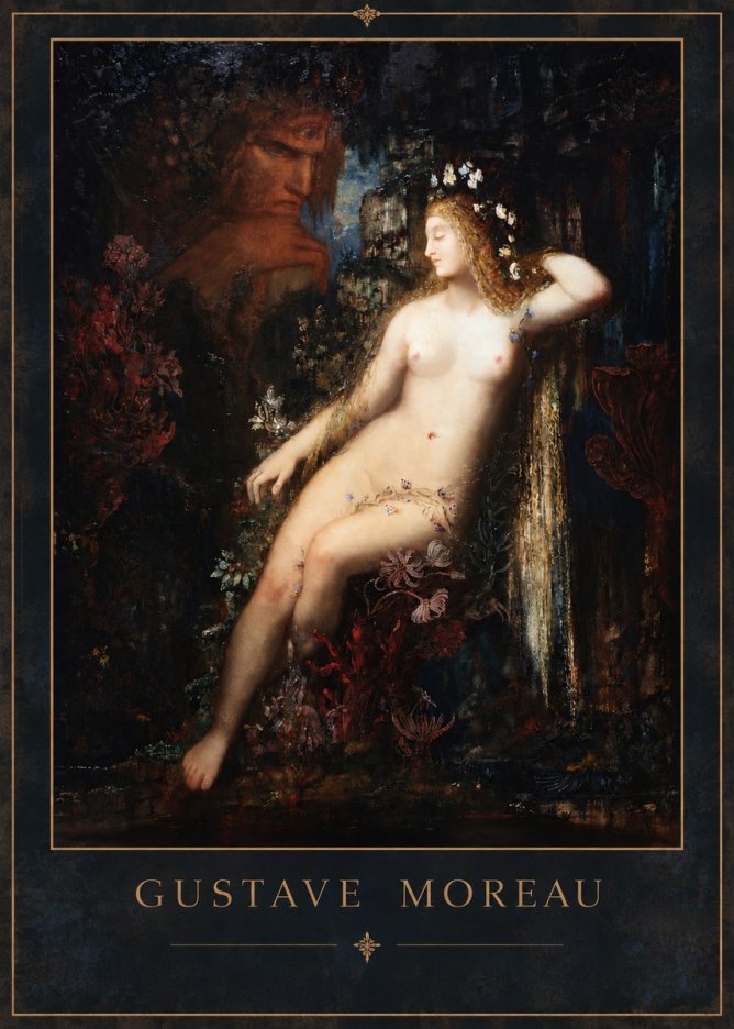 Gustave Moreau Hélène No3 - Plakát