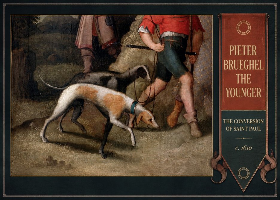 Pieter Bruegel The Conversion of Saint Paul II No6 - Plakát