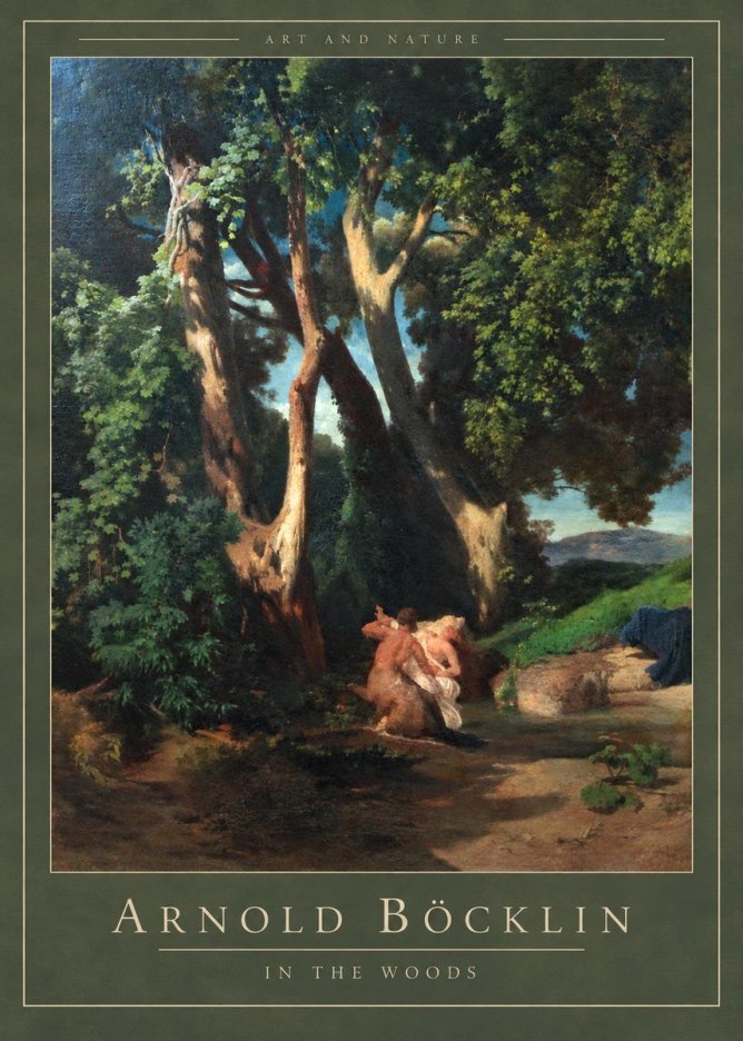 Arnold Böcklin In the Woods No3 - Plakát