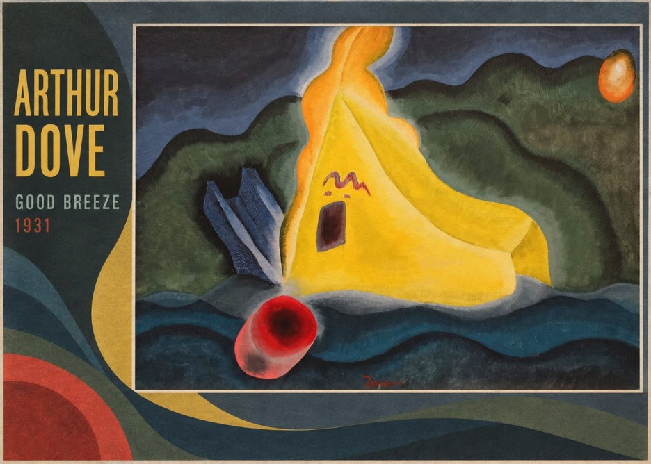 Arthur Dove Good Breeze No2 - Plakát