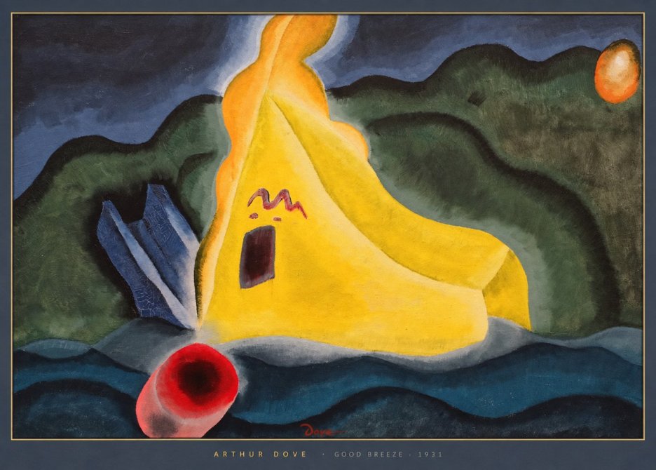 Arthur Dove Good Breeze No6 - Plakát
