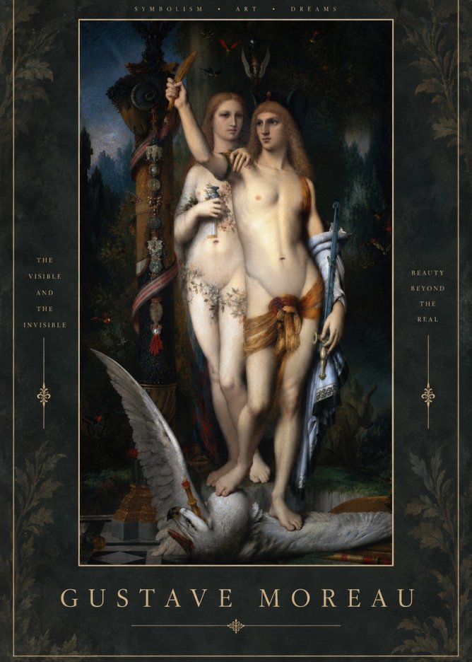 Gustave Moreau The Chimeras No4 - Plakát