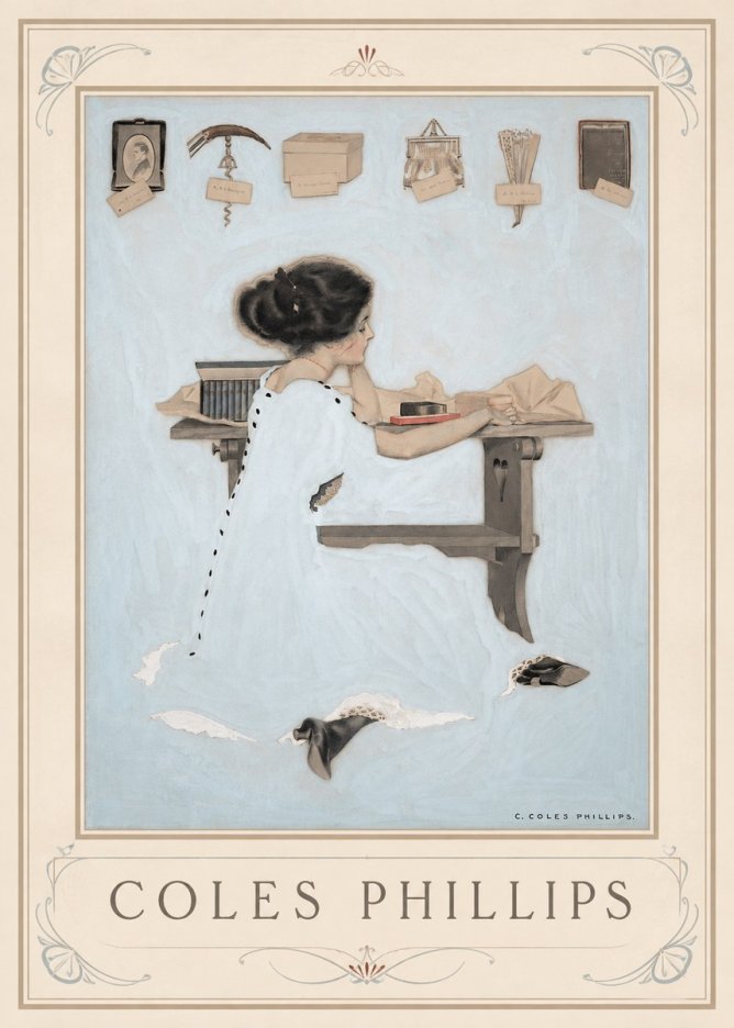 Coles Phillips Remembrance No1 - Plakát