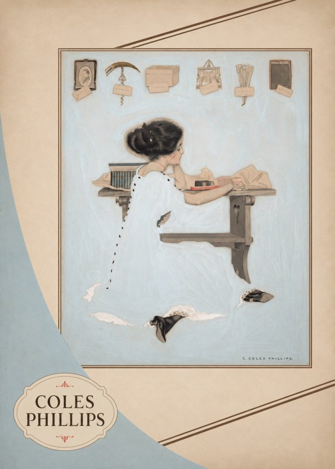 Coles Phillips Remembrance No6 - Plakát