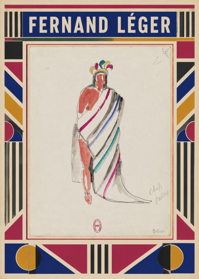 Fernand Léger Chefs Indiens No1 - Plakát