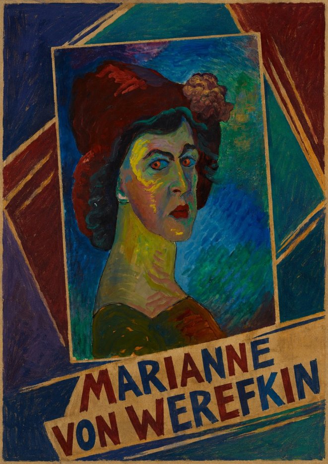 Marianne von Werefkin Self-portrait No5 - Plakát