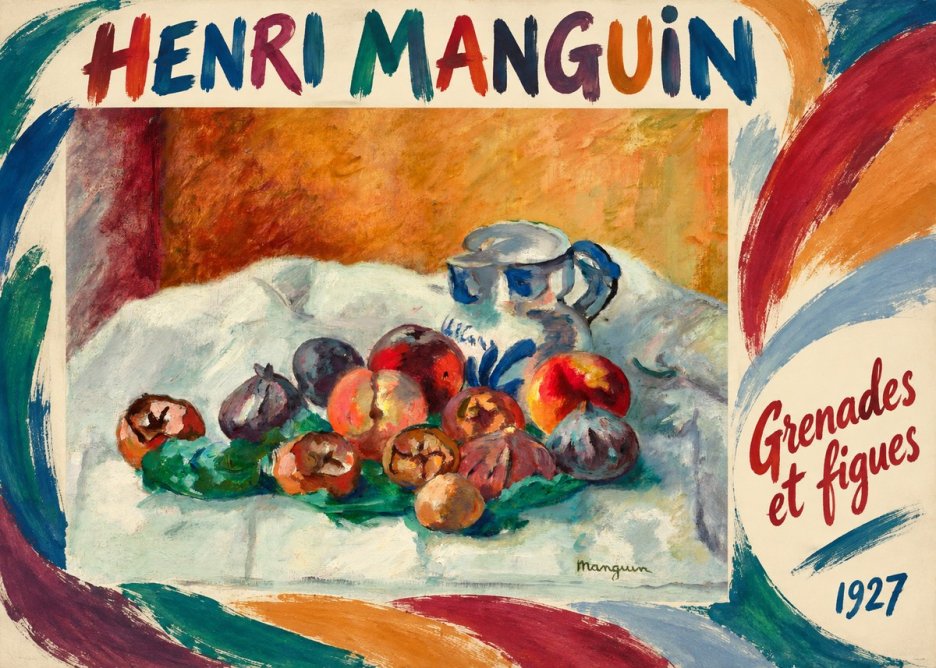 Henri Manguin Grenades Et Figues No4 - Plakát