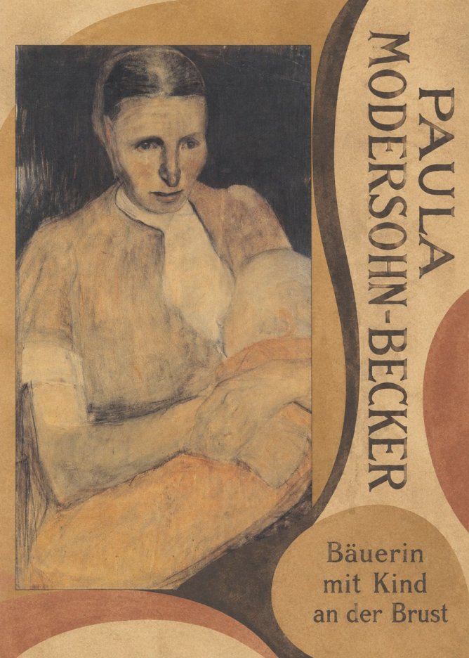 Paula Modersohn-Becker Bäuerin Mit Kind an Der Brust No4 - Plakát