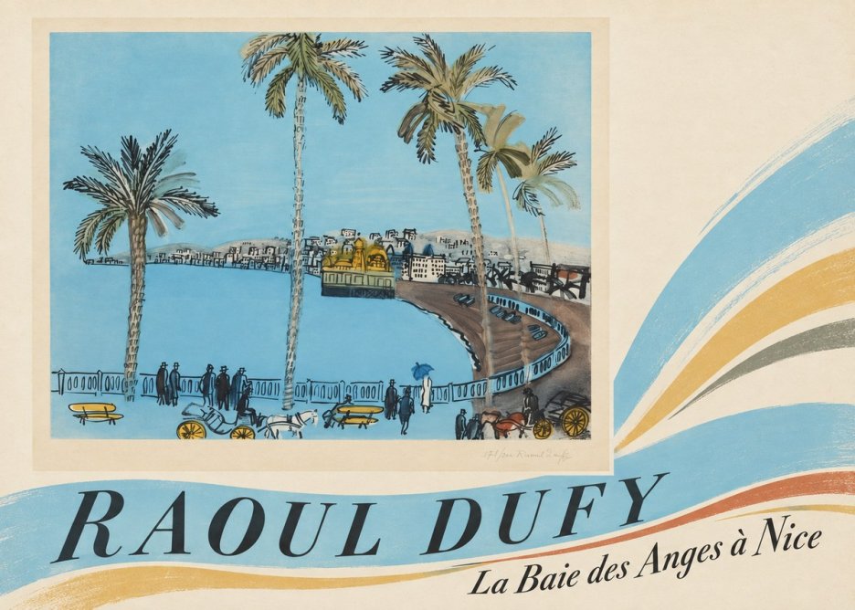 Raoul Dufy La Baie Des Anges À Nice No4 - Plakát