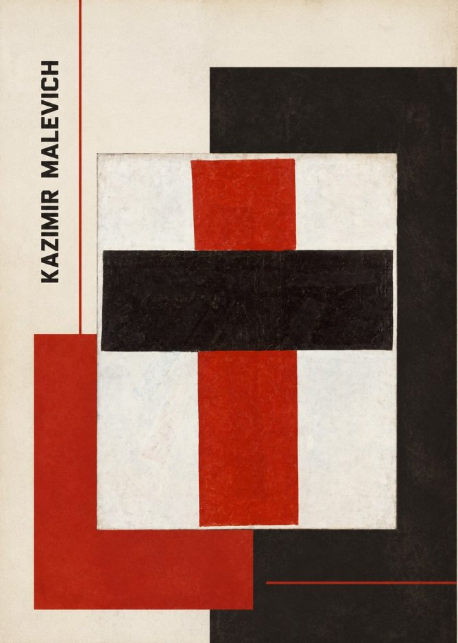 Kazimir Malevich Suprematist Composition I No2 - Plakát
