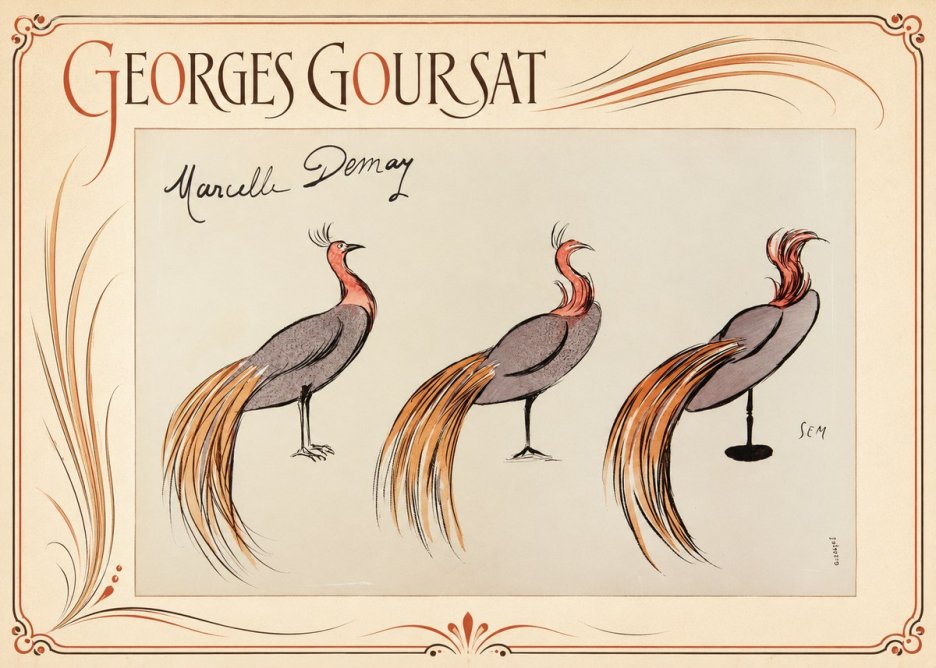 Georges Goursat Marcelle Demay No1 - Plakát