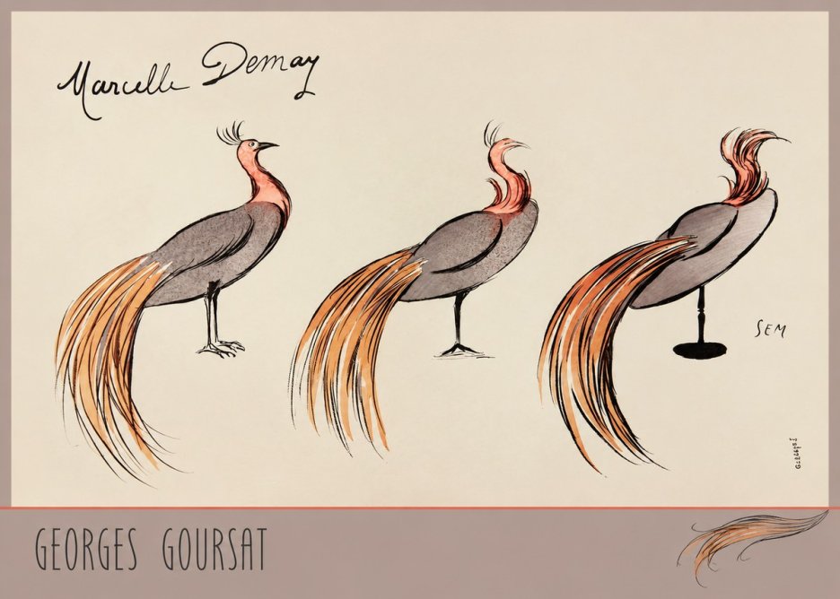 Georges Goursat Marcelle Demay No2 - Plakát