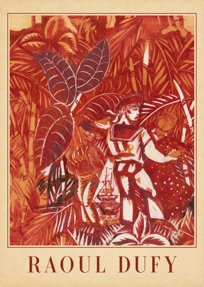 Raoul Dufy No1 - Plakát