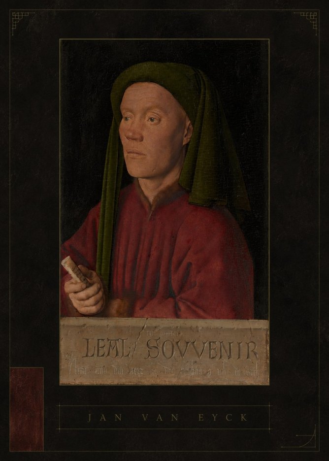 Jan van Eyck Léal Souvenir No4 - Plakát
