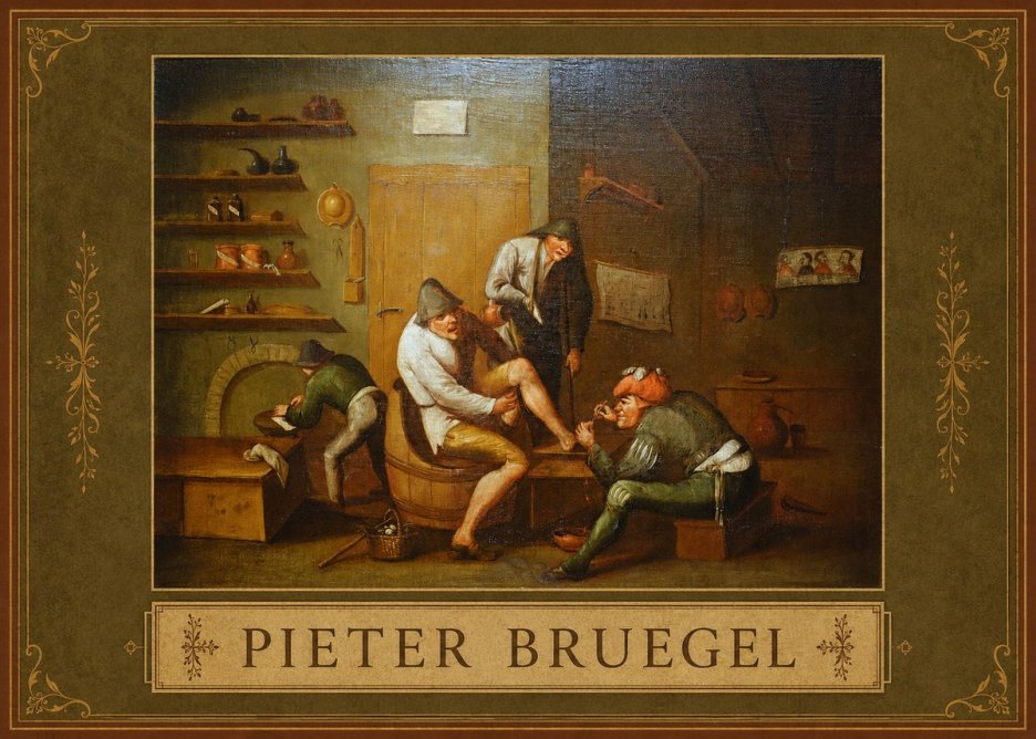 Pieter Bruegel The Foot Operation No1 - Plakát