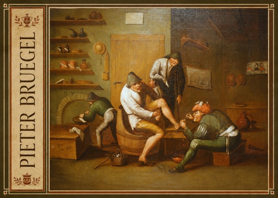 Pieter Bruegel The Foot Operation No2 - Plakát