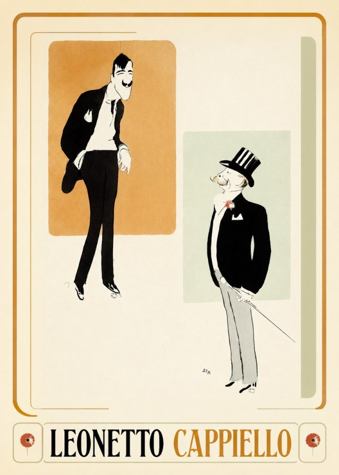 Leonetto Cappiello Leonetto Cappiello II No1 - Plakát