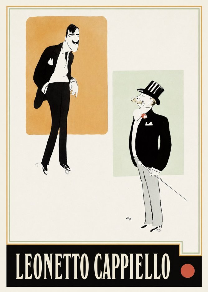 Leonetto Cappiello Leonetto Cappiello II No5 - Plakát