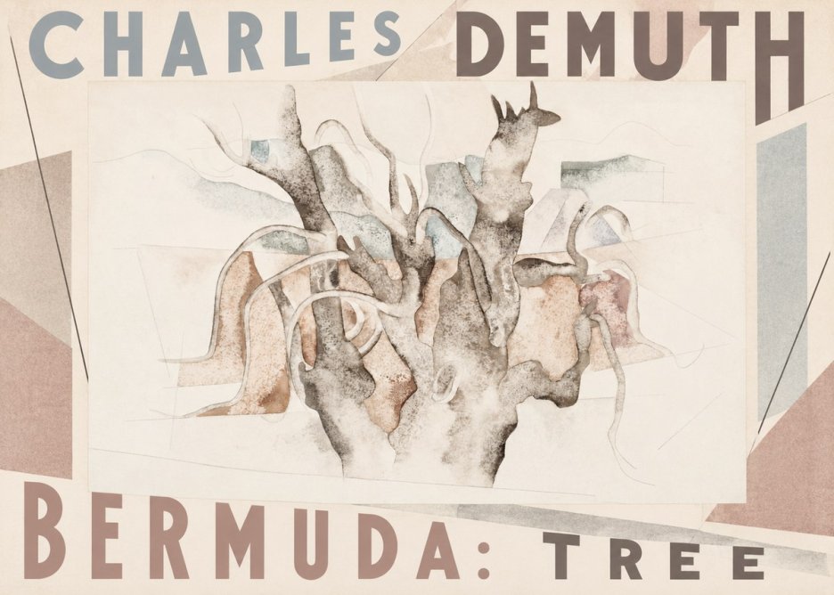 Charles Demuth Bermuda: Tree No3 - Plakát