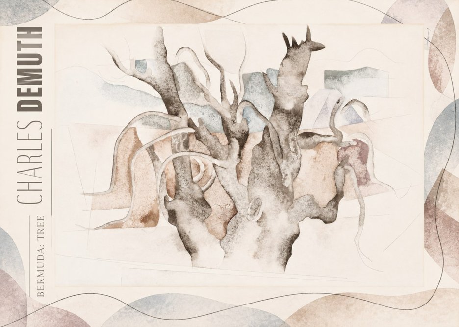 Charles Demuth Bermuda: Tree No4 - Plakát
