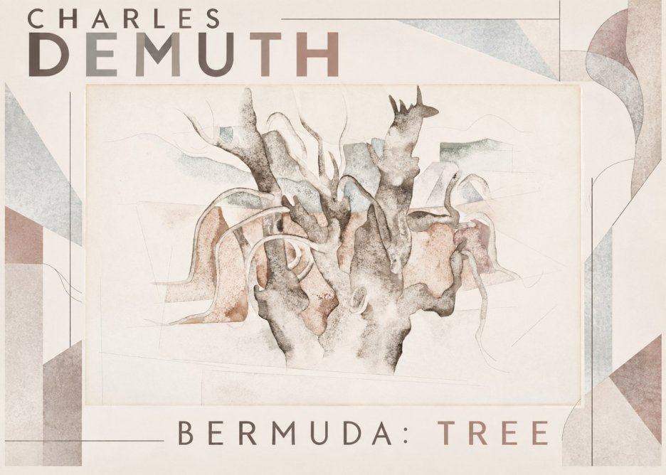 Charles Demuth Bermuda: Tree No6 - Plakát