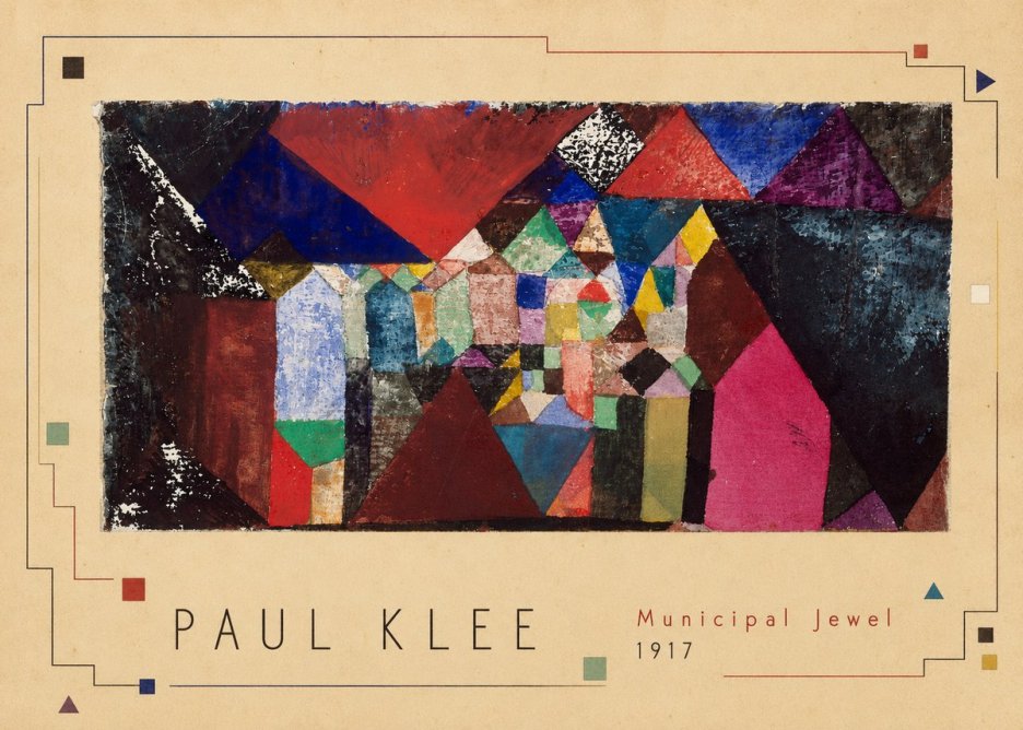 Paul Klee Municipal Jewel No2 - Plakát
