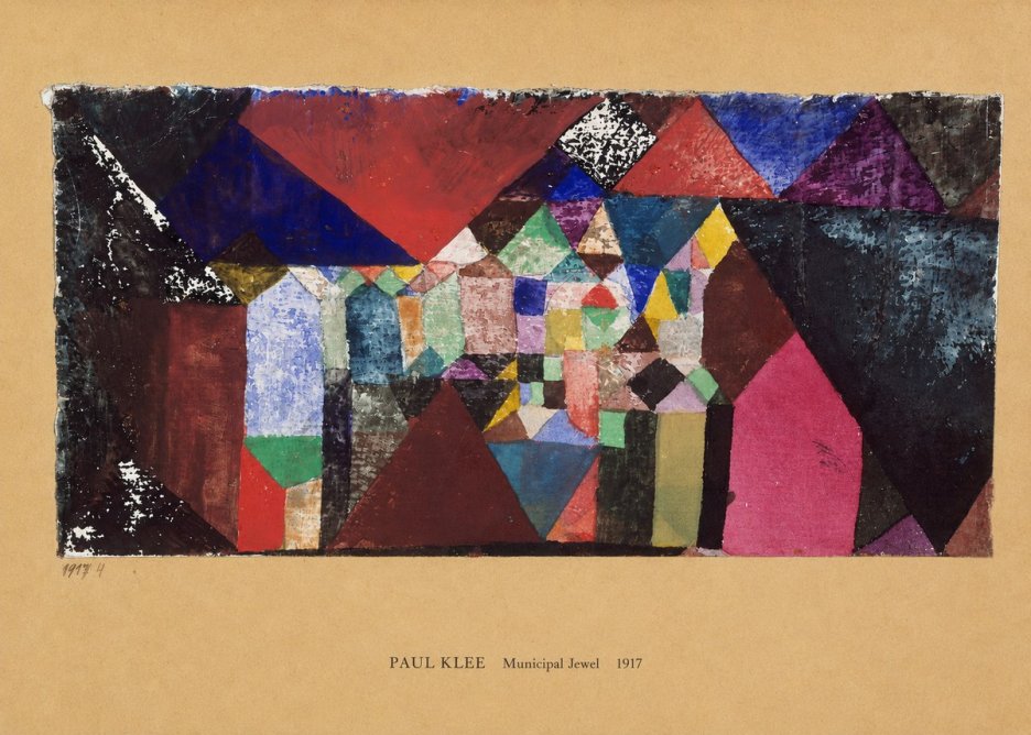 Paul Klee Municipal Jewel No6 - Plakát