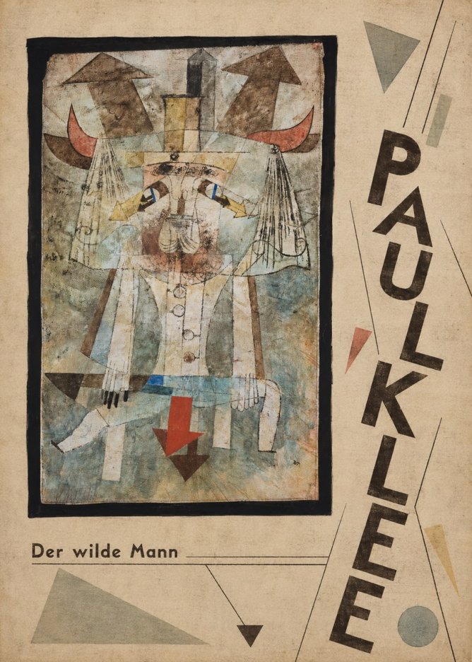 Paul Klee Der Wilde Mann No5 - Plakát