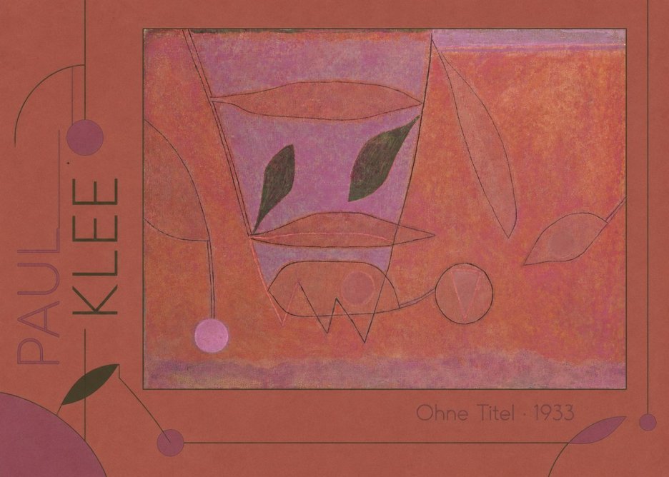 Paul Klee Ohne Titel II No2 - Plakát