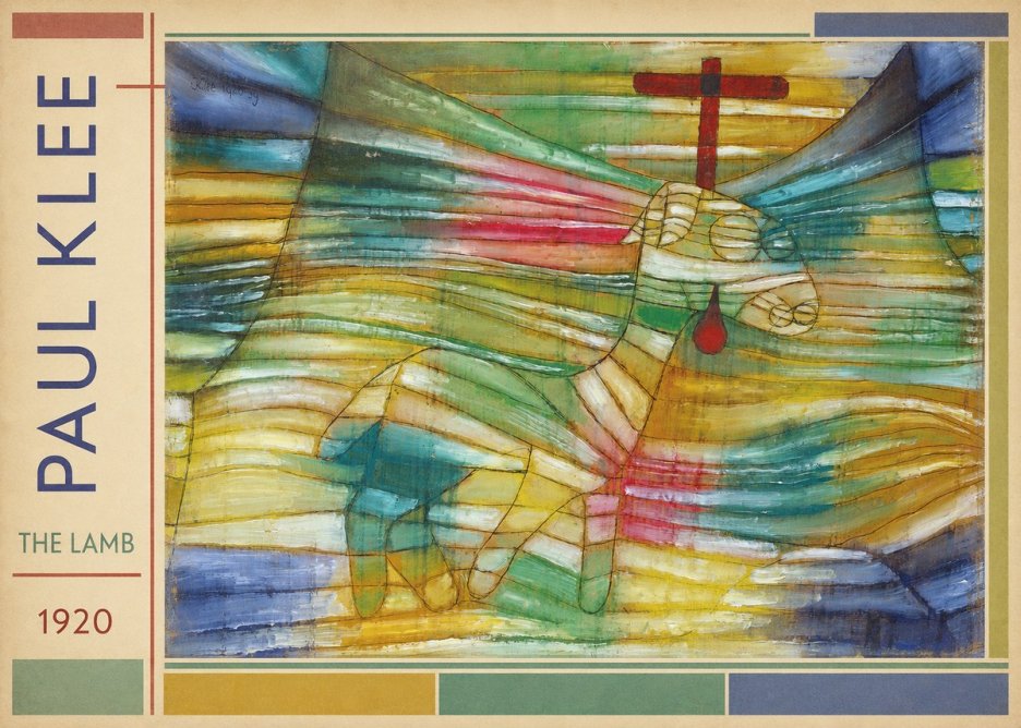 Paul Klee The Lamb No4 - Plakát