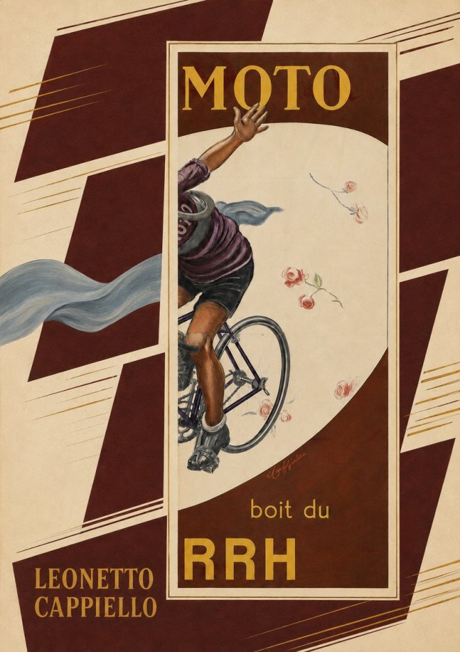 Leonetto Cappiello Moto Rrh No6 - Plakát