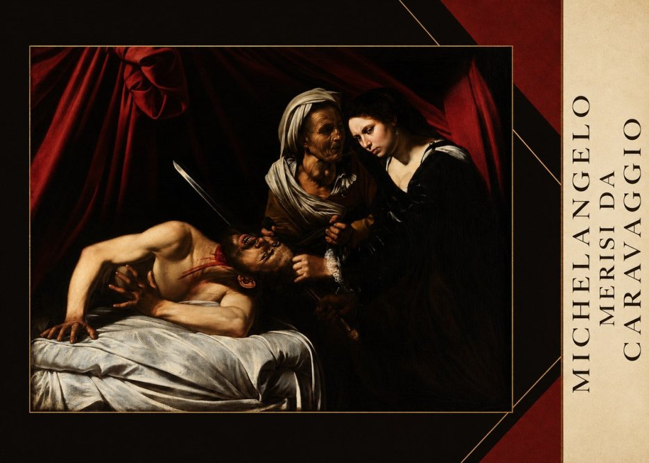 Michelangelo Merisi da Caravaggio Judith Beheading Holofernes III No3 - Plakát