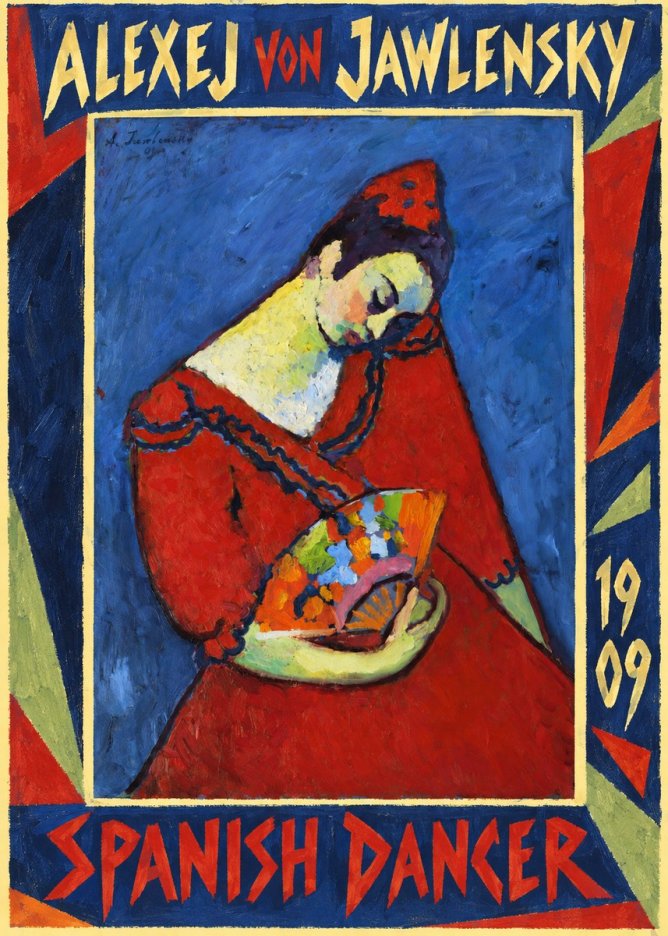 Alexej von Jawlensky Spanish Dancer No1 - Plakát
