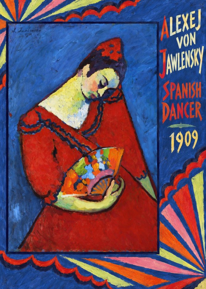 Alexej von Jawlensky Spanish Dancer No5 - Plakát