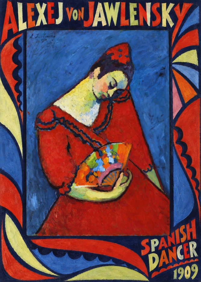 Alexej von Jawlensky Spanish Dancer No6 - Plakát