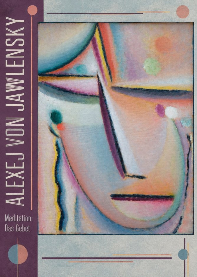 Alexej von Jawlensky Meditation: Das Gebet No2 - Plakát