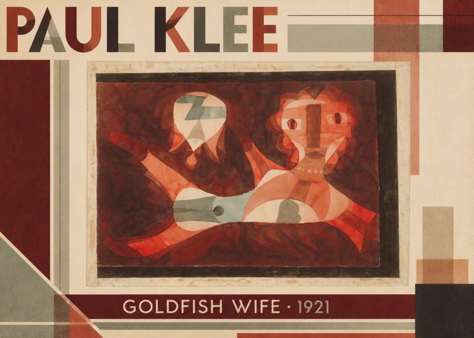Paul Klee Goldfish Wife No4 - Plakát