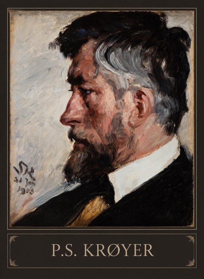 P.S. Krøyer Self-portrait IV No4 - Plakát